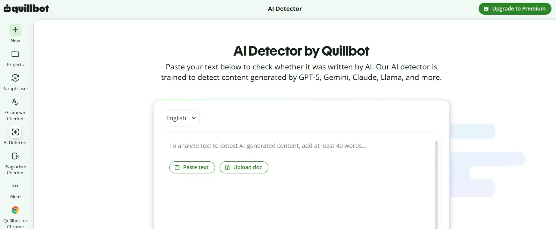 Quillbot AI Detector