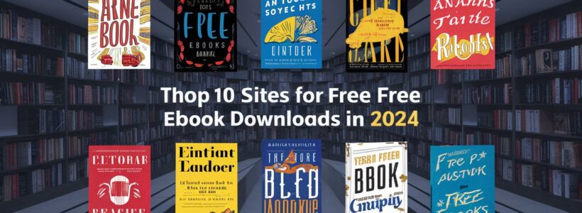 10 Free eBook site best-known  – websites to Download eBooks for free in 2024