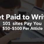 get paid to write