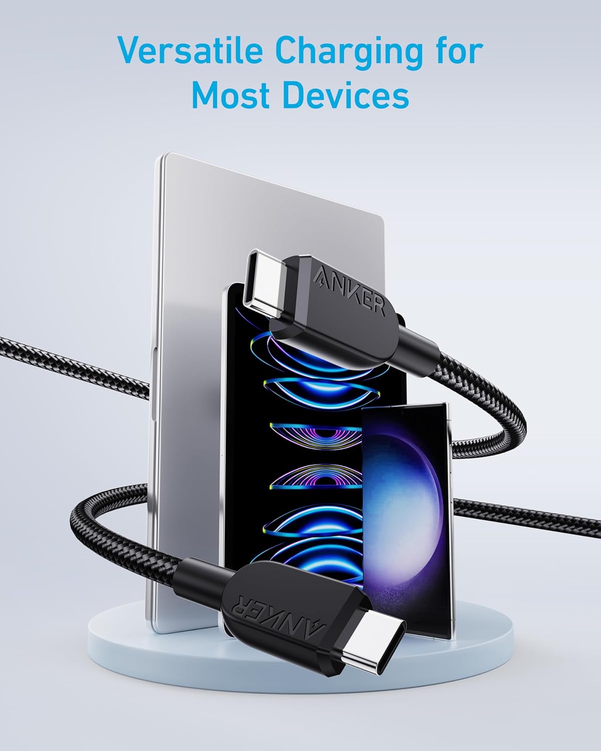 Anker 240W cable charging laptop