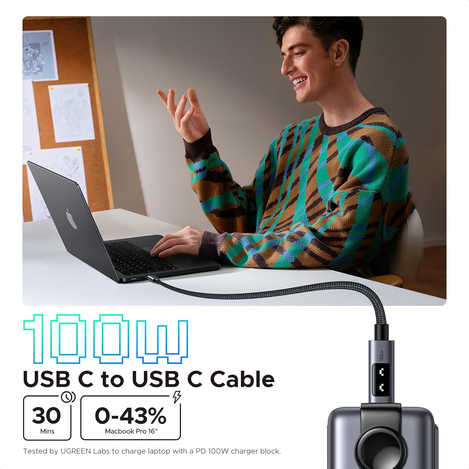 Best usb-c cable under $15 - Anker front view
