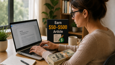 Get Paid for Writing in 2026: Earn $50–$500+ Per Article